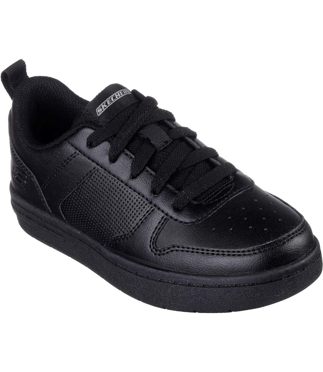 Baskets smooth street -genzo garçon noir Skechers-1