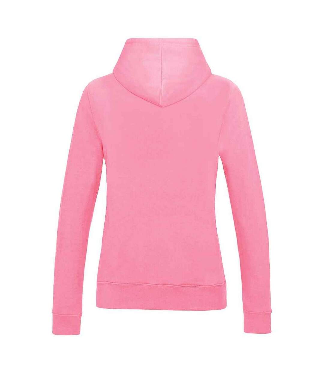 Sweat À Capuche College Femme Rose Pâle Awdis-2