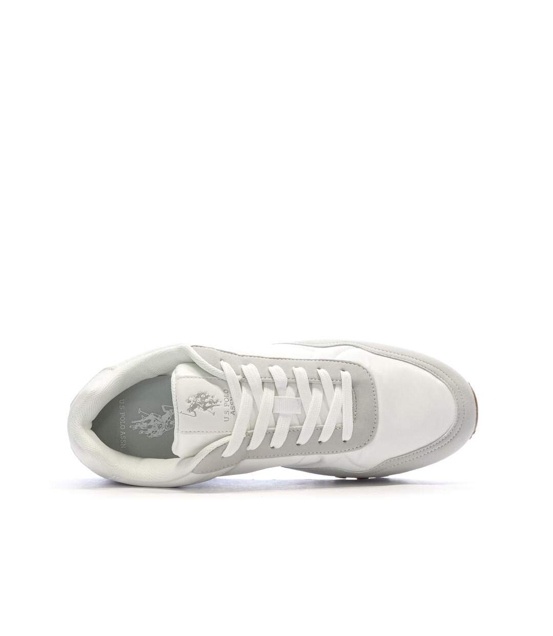 Baskets blanches homme us polo assn sneakers-4
