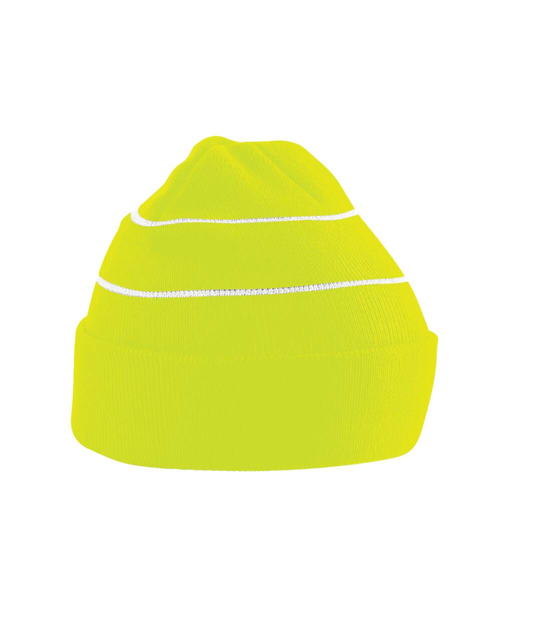 Bonnet adulte jaune fluo Beechfield