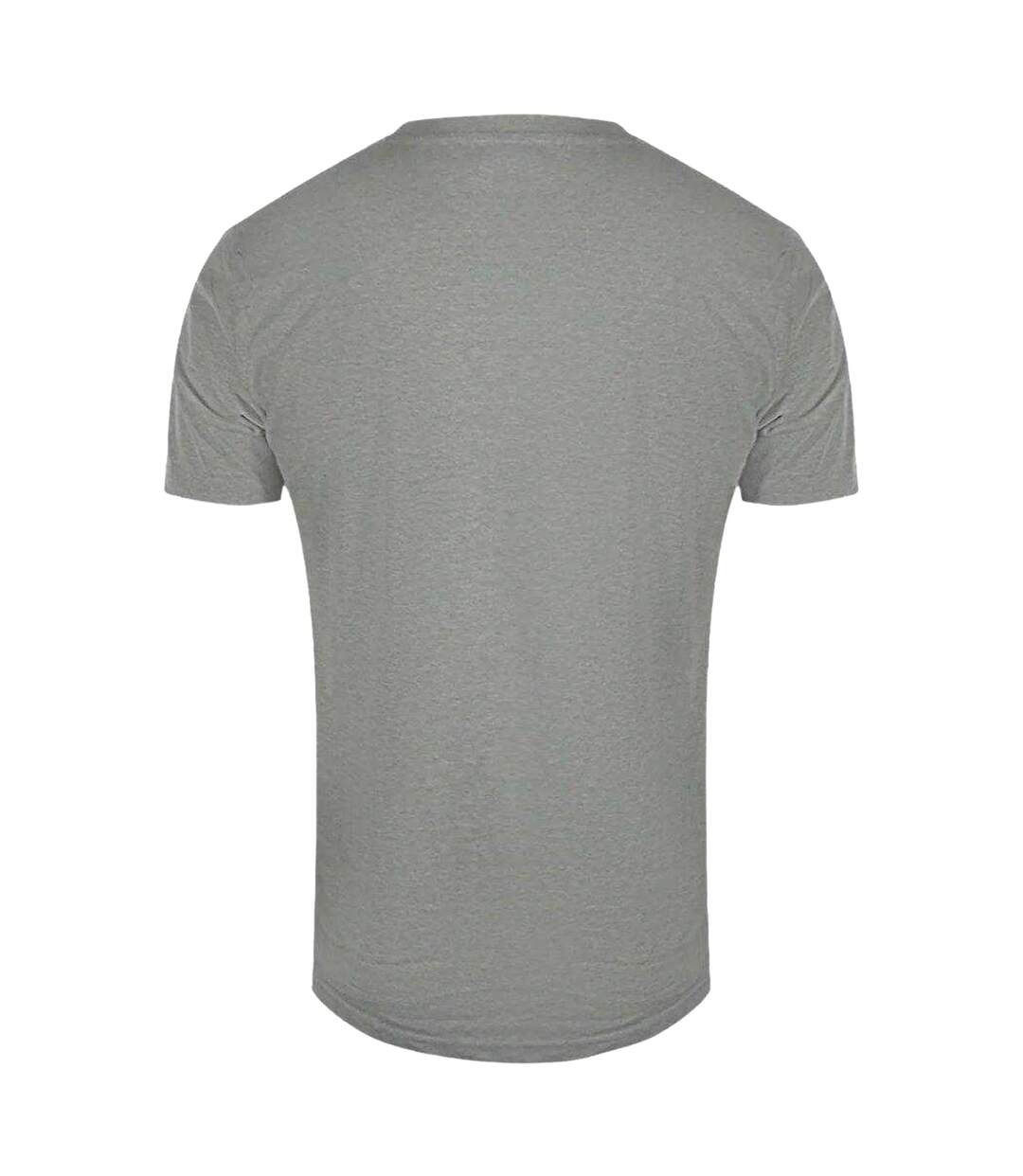 T-shirt Motif Floral Vibrant Homme Gris Cavalli Class-2