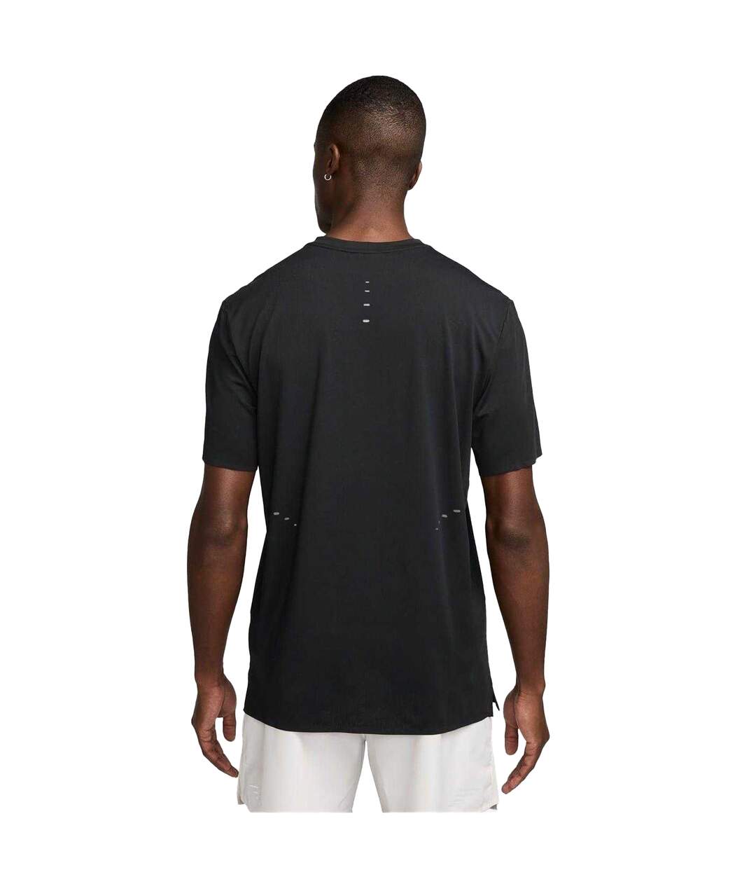 Mens Pinnacle Dri-fit Running T-shirt Black Nike-2