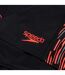 Short De Bain Homme Noir Rouge Speedo-4