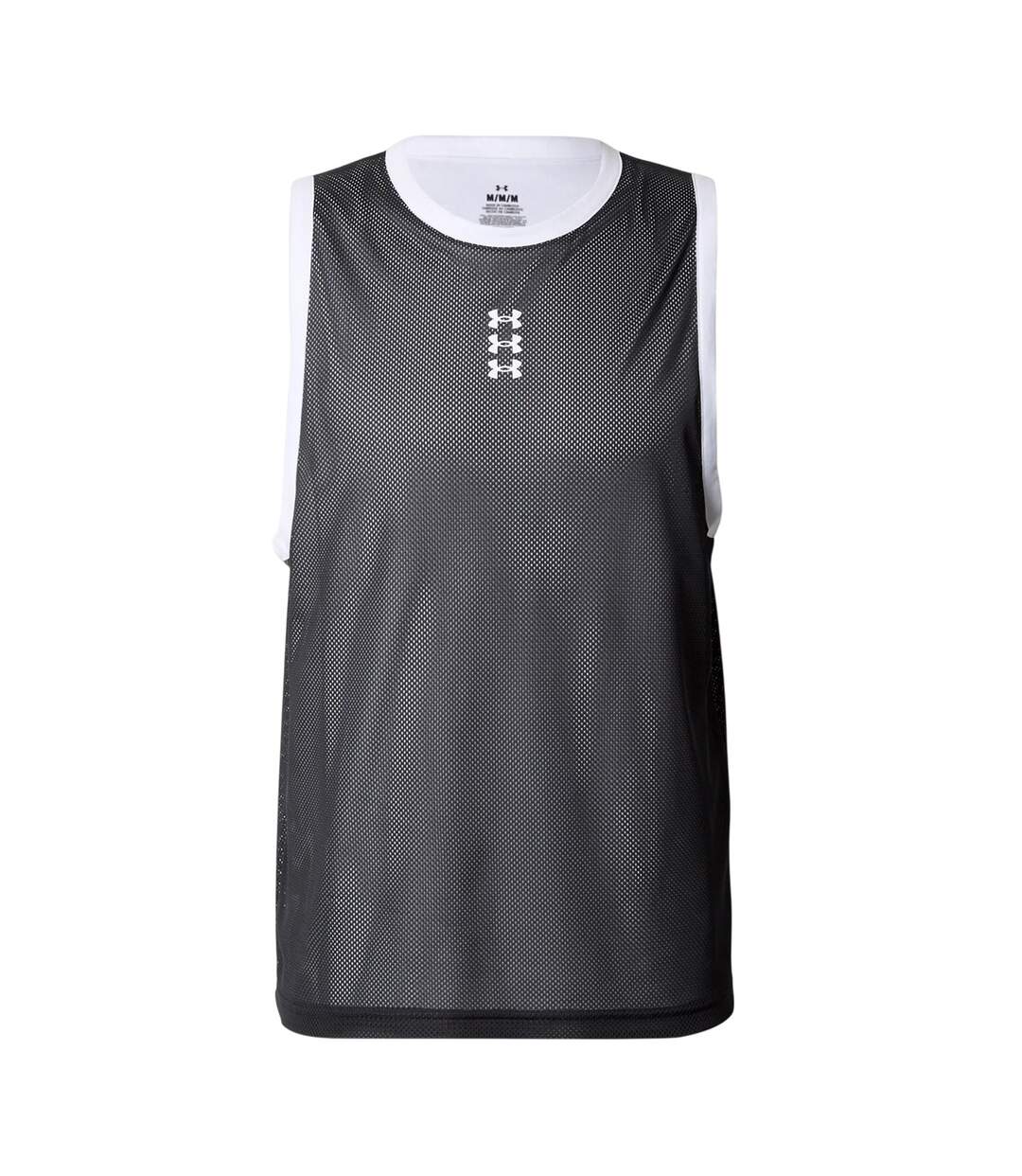 Mens Basketball Jersey Black White Under Armour-2