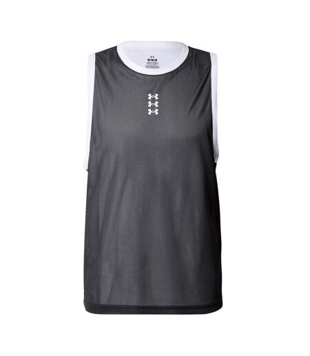 Mens Basketball Jersey Black White Under Armour