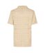 Chemise Manches Courtes Motif/style Imprimé Serpent Rackes Homme Écru Threadbare-2