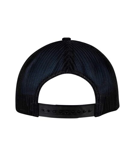 Casquette trucker adulte blanc / noir Flexfit