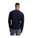 Mens Regular Sweater Top Navy Ted Baker-3