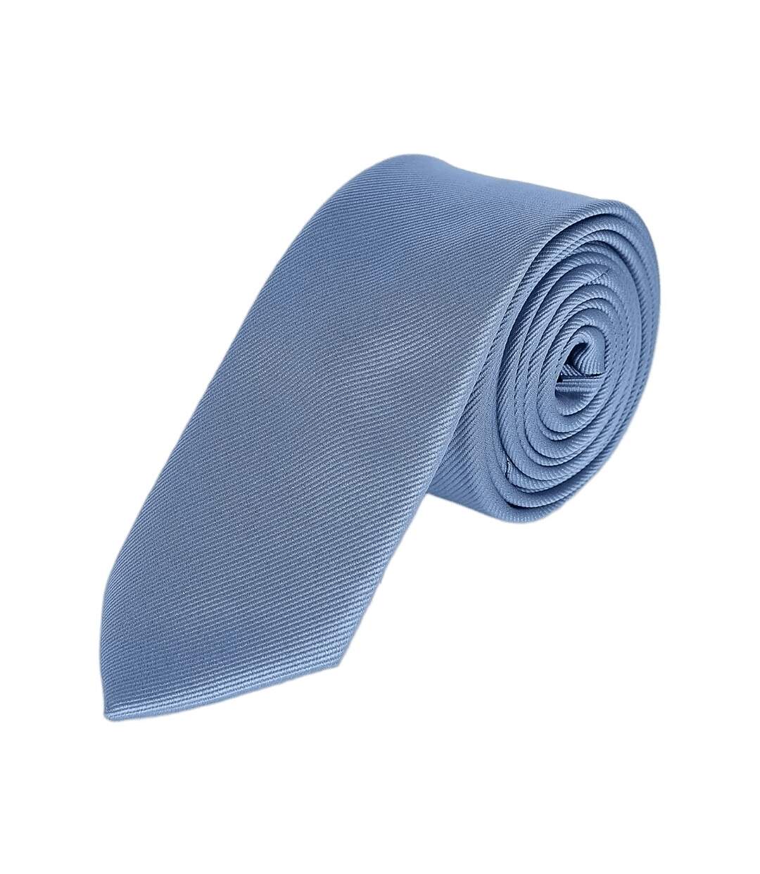 Mens slim tie one size light blue Burton-1