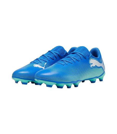 Chaussures de foot pour terrain ferme future play homme bleu / blanc Puma