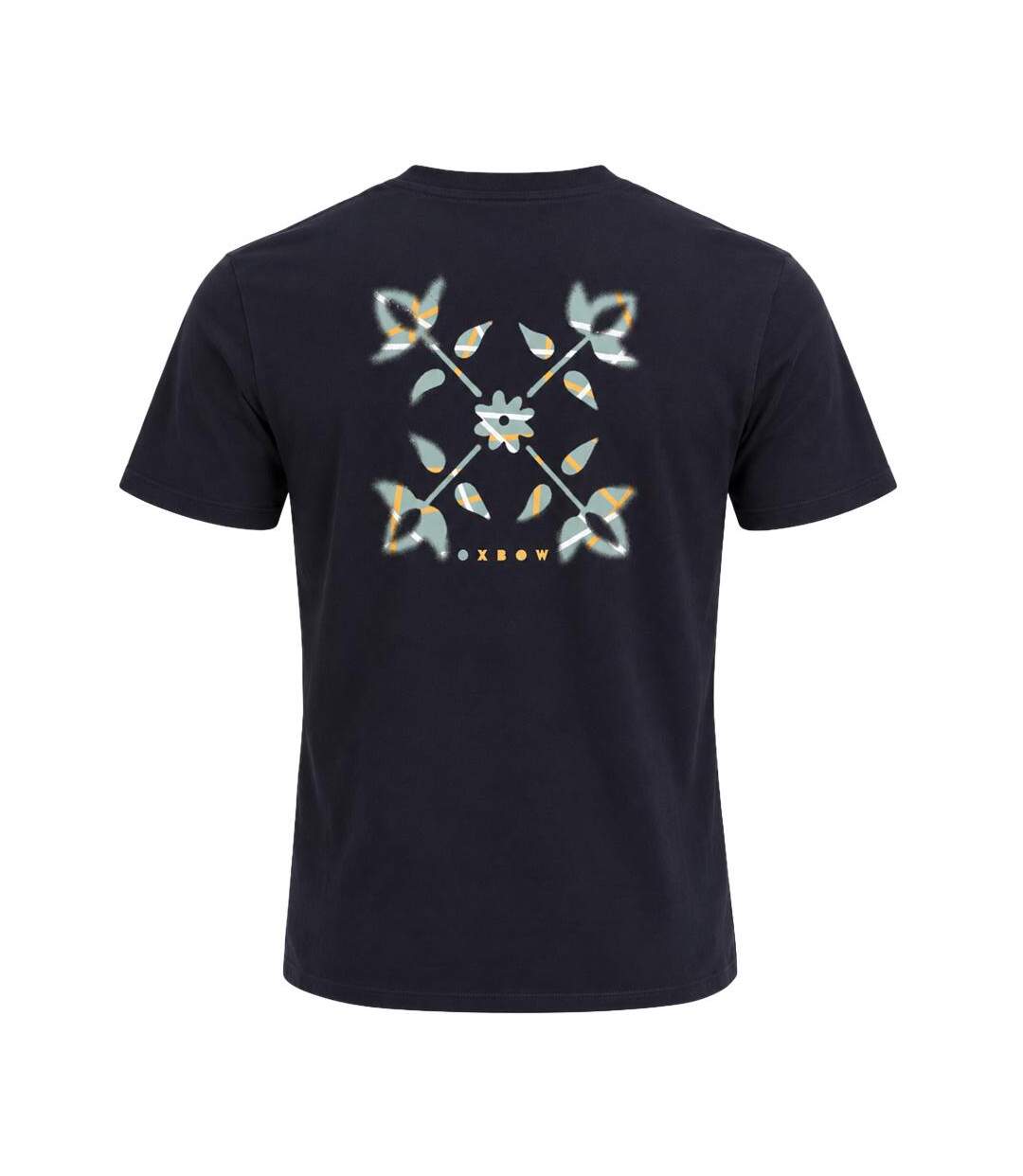 T-Shirt marine homme oxbow fuzzy-2