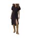 Robe noire femme vero moda bumpy-1