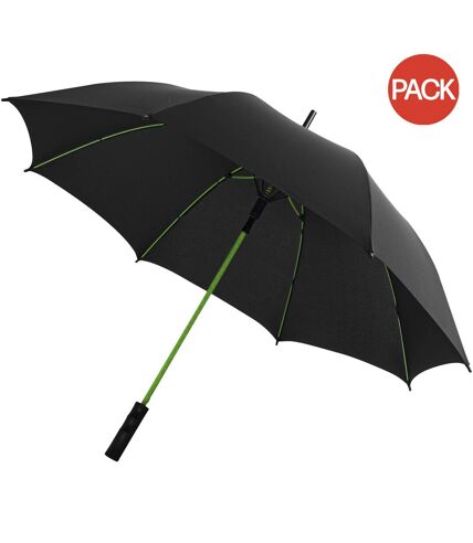 Parapluie spark taille unique noir / citron Avenue