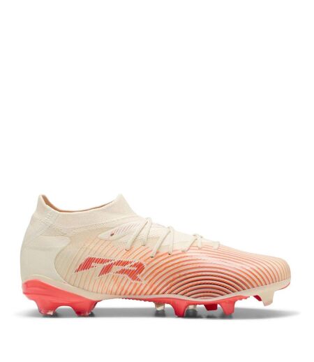 Womens/ladies Future 9 Match Firm Ground Football Boots Almond Red Puma