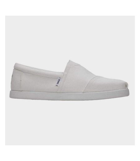 Mens alpargata forward loafers white Toms