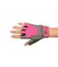 Fitness Mad Womens/Ladies Training Gloves (Pink/Gray) - UTCS1215