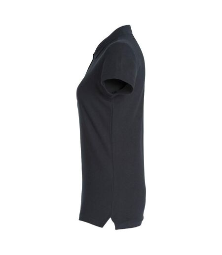 Polo Femme Noir Clique