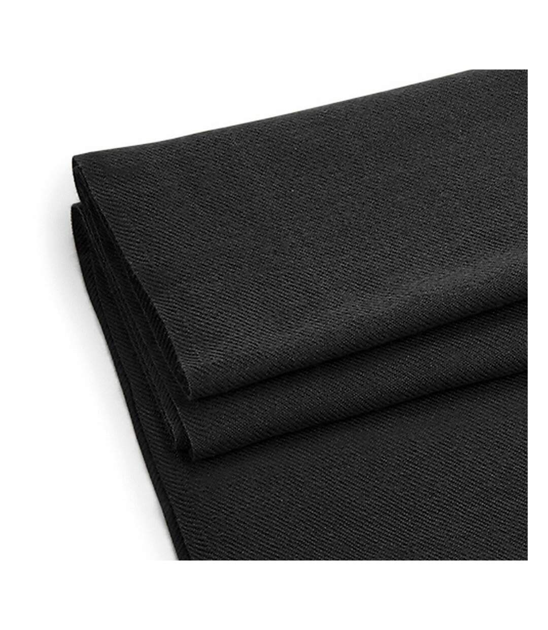 Beechfield Unisex Classic Woven Oversized Scarf (Black) (One Size) - UTRW7305-2