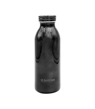 Bouteille Isotherme Noir brillant U.Bottles City 450ml