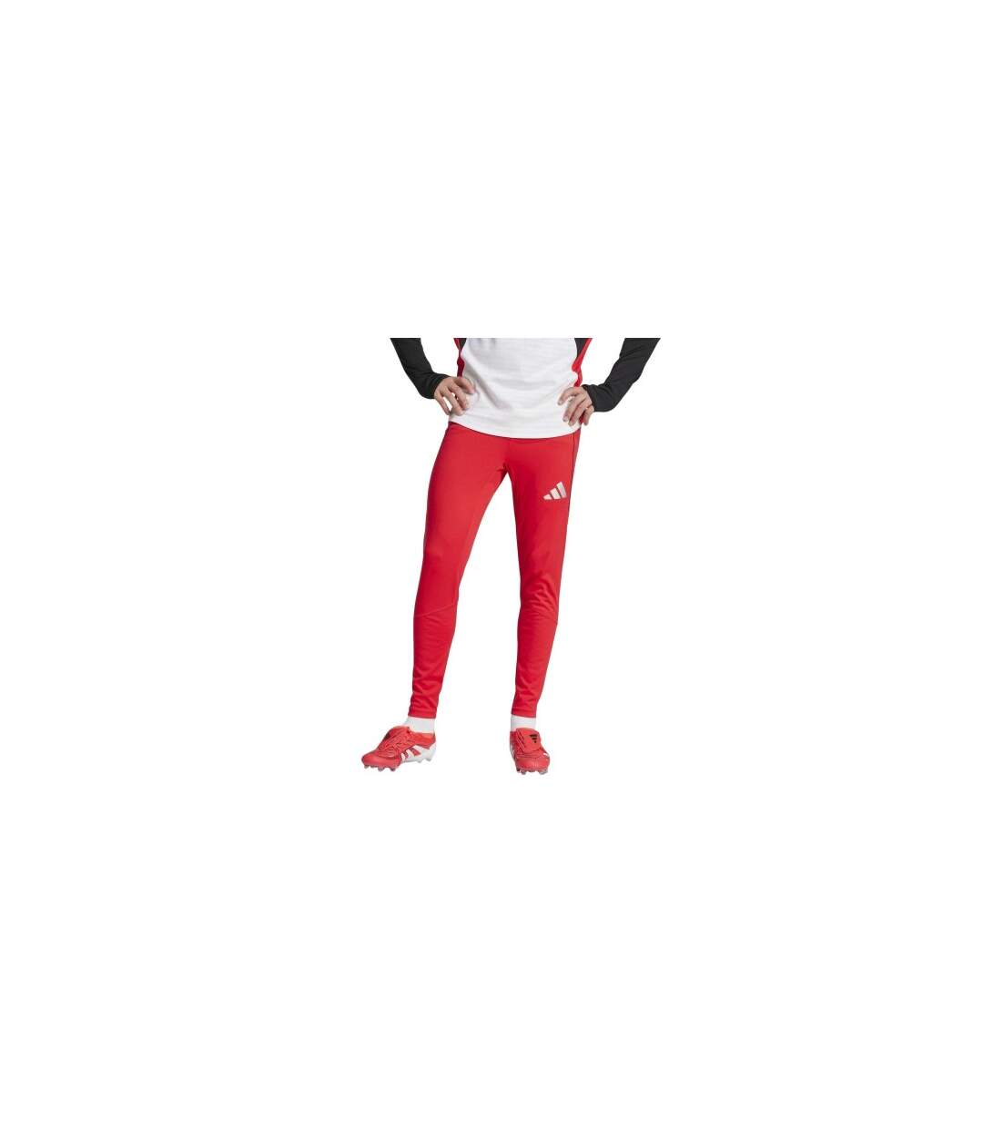 Mens Tiro 25 Pro Training Tracksuit Bottoms Ruby Red Adidas-1