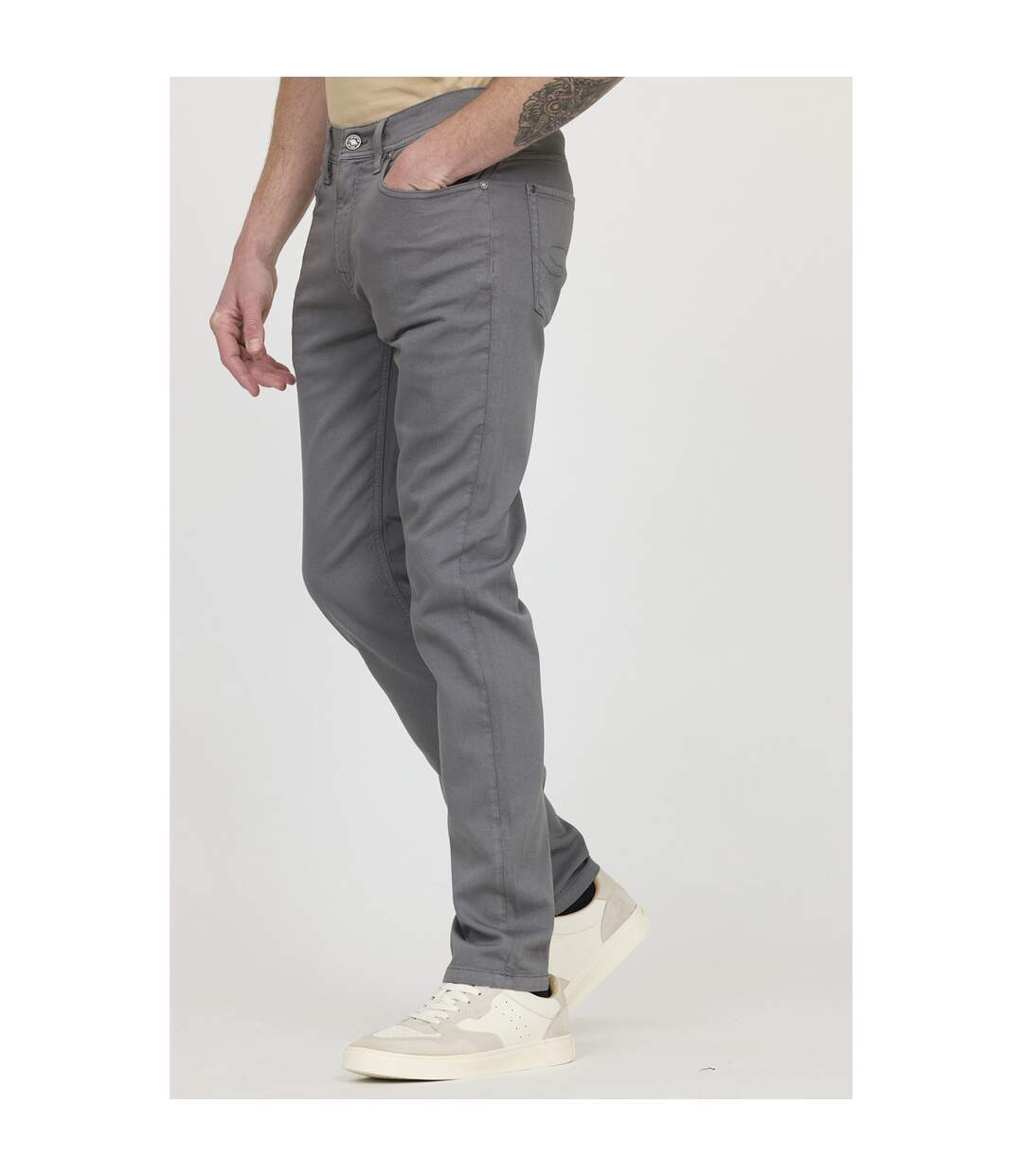 Pantalon coton straight LC122