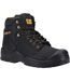 Caterpillar Mens Striver Mid S3 Leather Safety Boots (Black) - UTFS7585