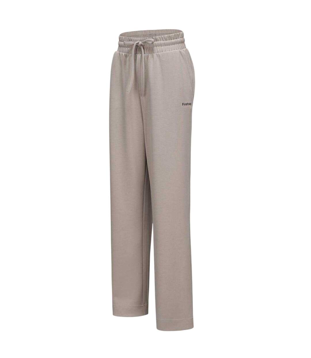 Womens/ladies Air Layer Casual Jogging Bottoms Stone Firetrap-3