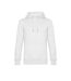 Mens King Hooded Sweater Blanc B&C-1
