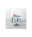 Nappe Antitache Ronde Peachy 180cm Bleu & Rose-3