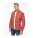 Bewley & Ritch Mens Buford Checked Shirt (Red)