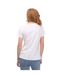 Womens/ladies Regular T-shirt White Armani-3