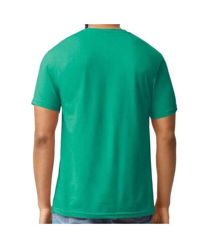 Gildan Mens Softstyle CVC T-Shirt (Kelly Mist) - UTPC5650