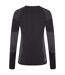 Womens/ladies in the zone ii long-sleeved base layer top black Dare 2B-2