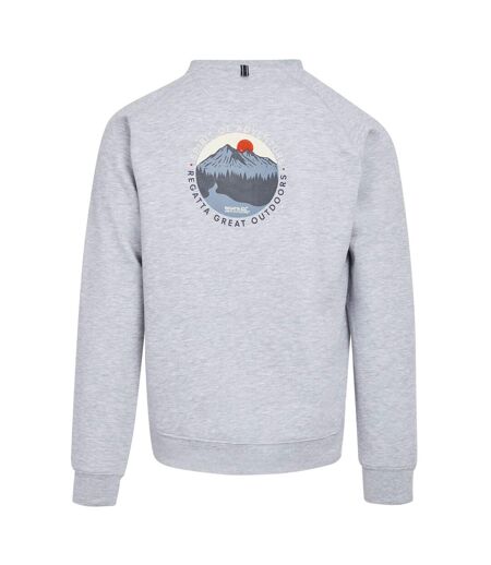 Sweat nithsdale homme gris chiné Regatta