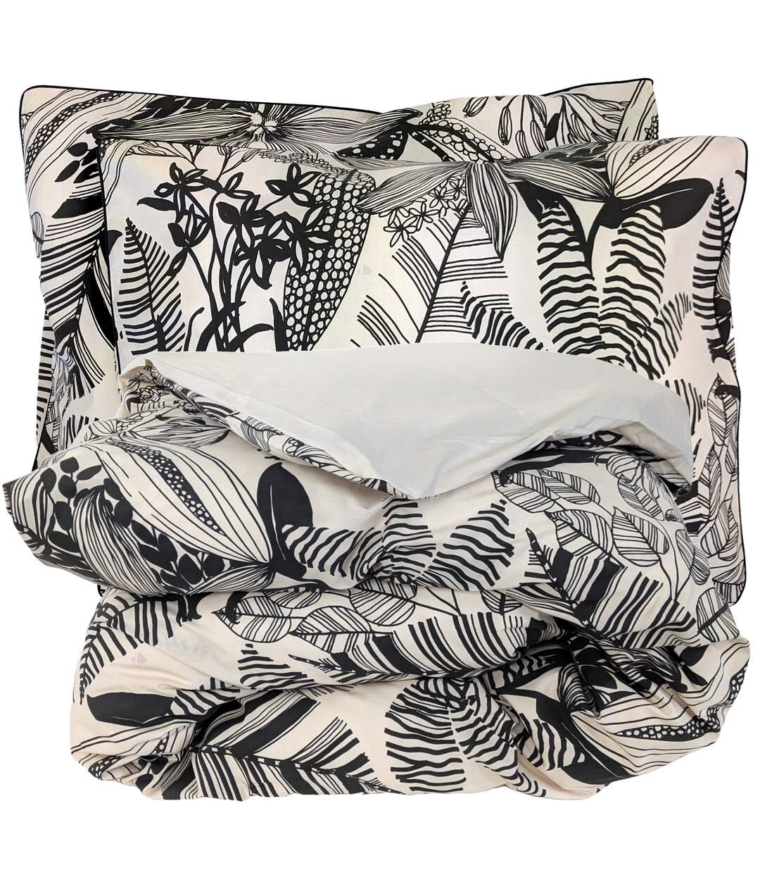 Parure de lit percale de coton ALBA Taie 50x70 cm-2