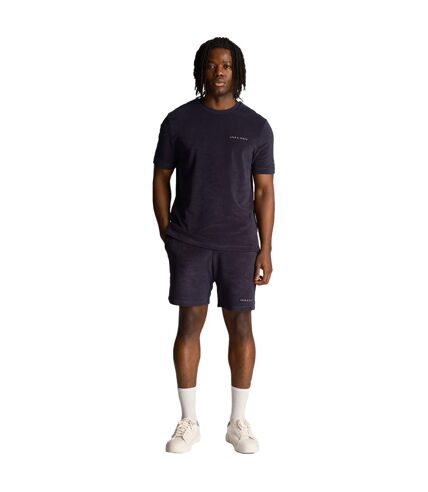 Mens towelling shorts dark navy Lyle & Scott