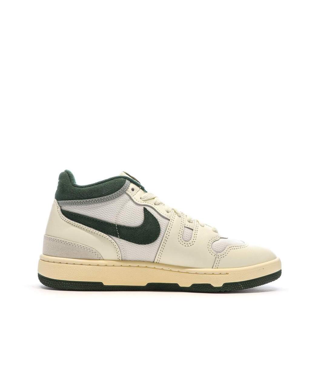 Baskets blanches/vertes homme nike attack-2