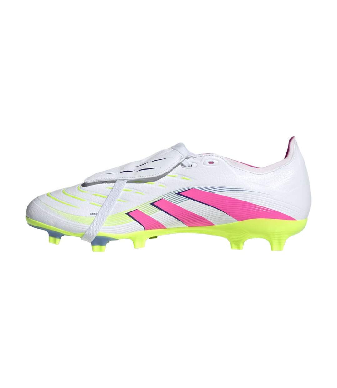 Chaussures À Crampons Pour Terrain Ferme Predator League Homme Blanc Nuage Jaune Fluo Rose Fluo Adidas-2