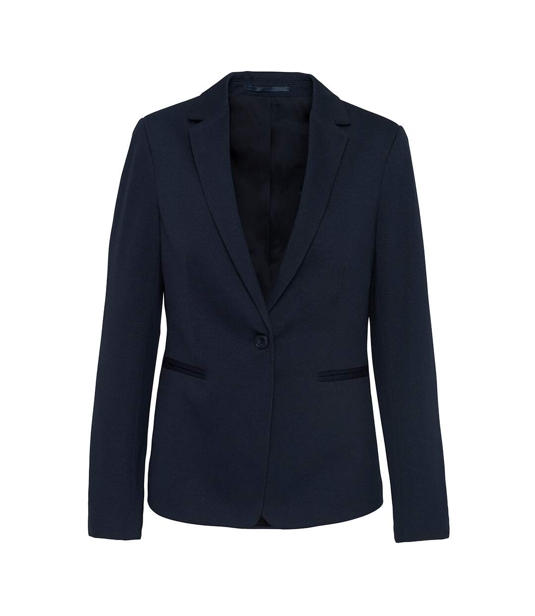 Blazer femme bleu nuit chiné Kariban