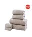 Pack of 6  Retreat towel set  one size latte Bedding & Beyond