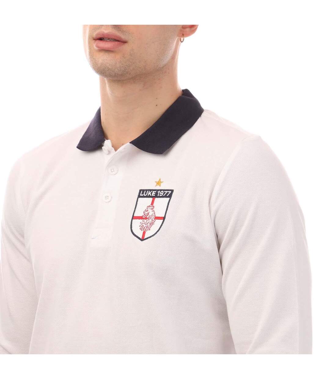 Polo Bobbys Dream Homme Blanc Luke 1977-3