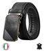 Ceinture homme cuir noir - Boucle automatique - Sophistication et confort-2