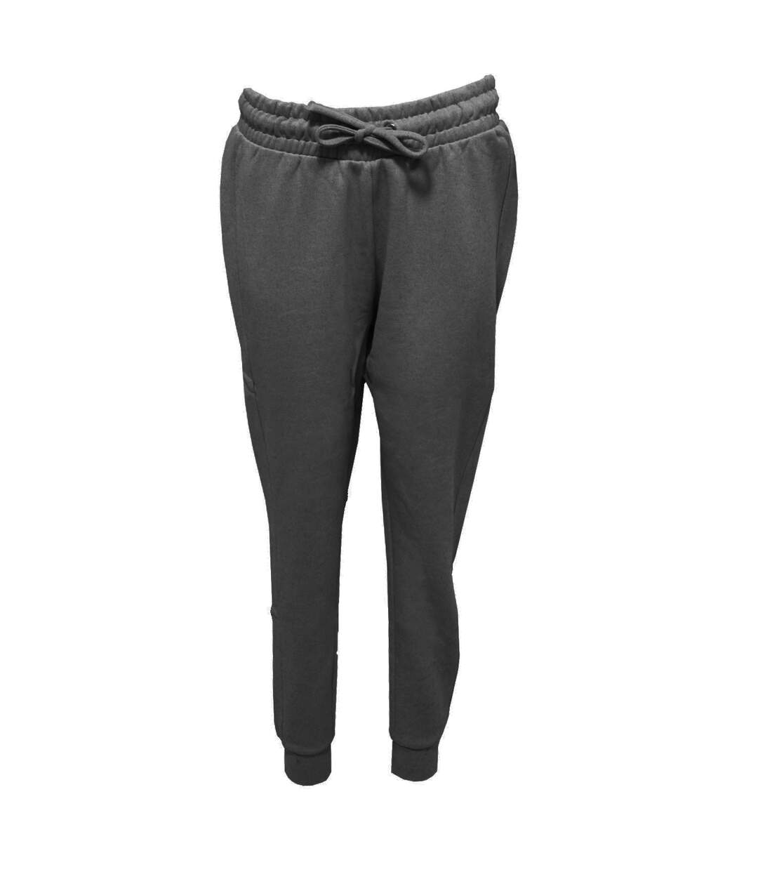 Womens/ladies fitted joggers charcoal TriDri