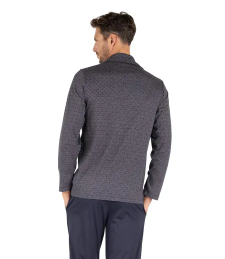 Pyjama long ouvert homme Mercerisé Eminence