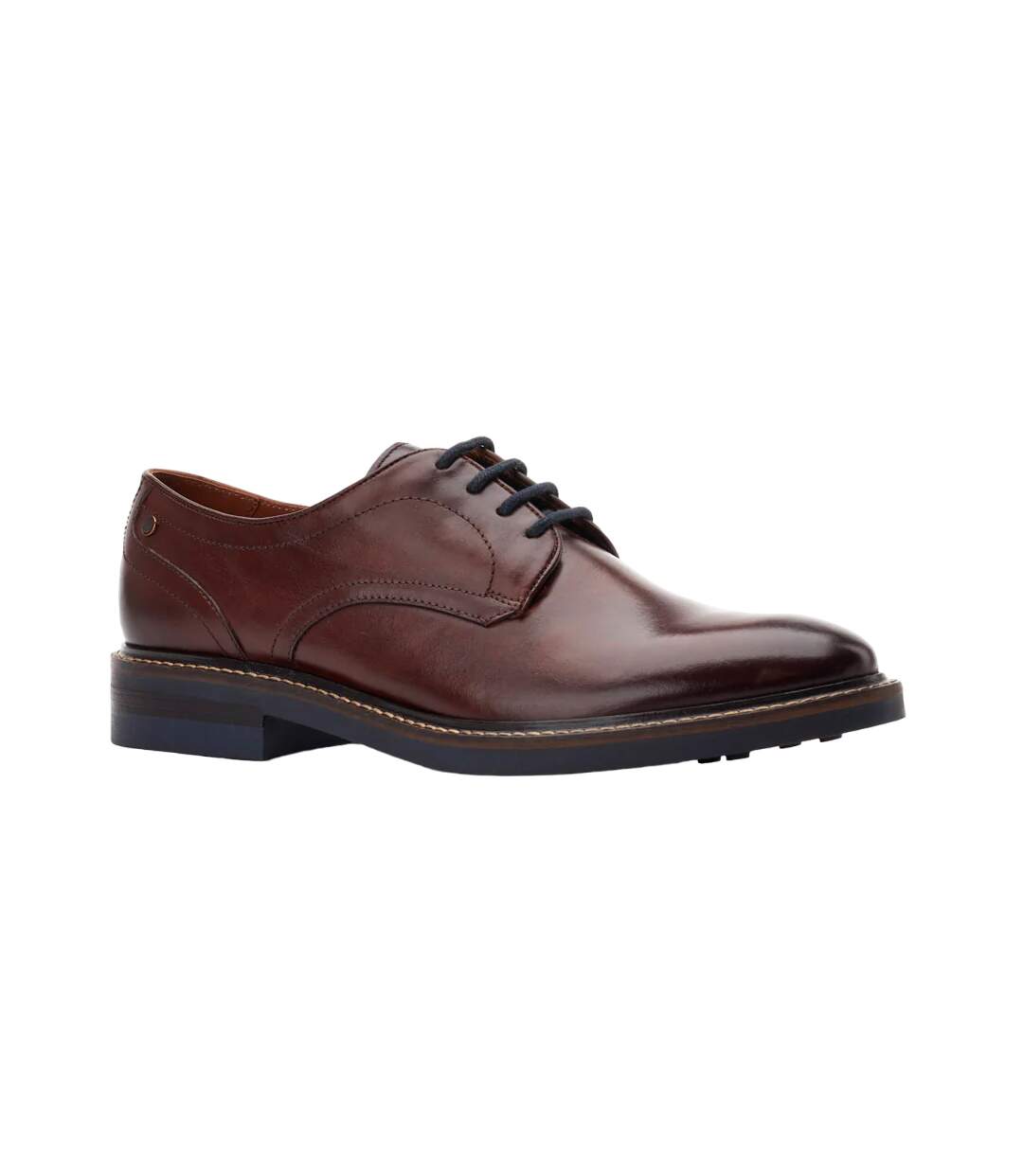 Derbies mawley homme marron Base London-1