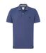 Polo Motif/style Brodé Homme Bleu Denim Bleu Denim Lazy Jacks-1