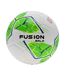 Ballon de futsal fusion sala taille 4 blanc / vert fluo / jaune fluo / bleu Precision