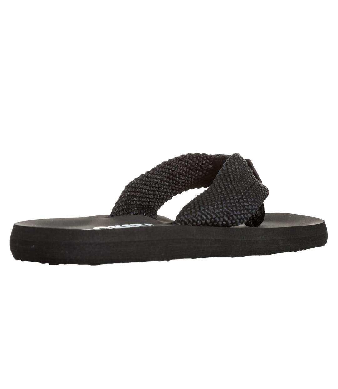 Womens/ladies Adios Plain Flip Flops Black Rocket Dog-4