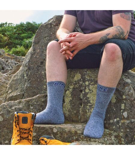 12 Pairs Mens Cushioned Crew Hiking Walking Boot Socks