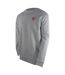 Sweat Motif/style Cœur Homme Gris Love Moschino-3